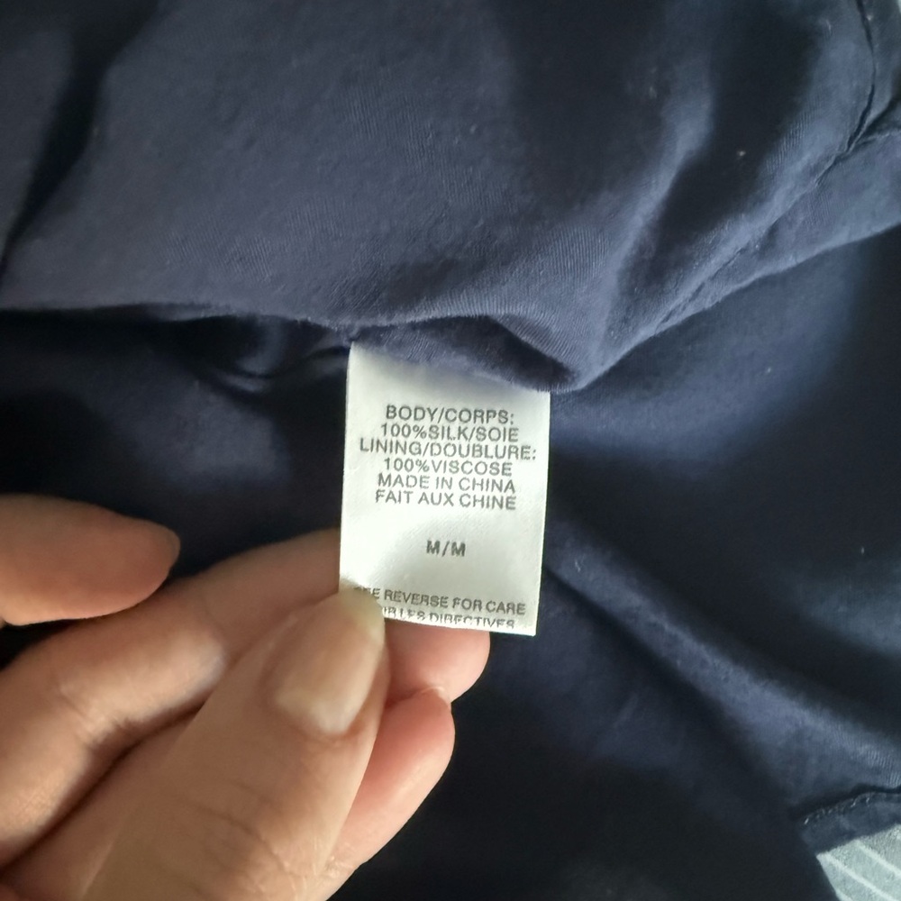 Cami NYC Olivia Pencil Stripe 100% Silk Tank - Picture 3 of 7